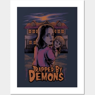 Trapped by Demons Posters and Art